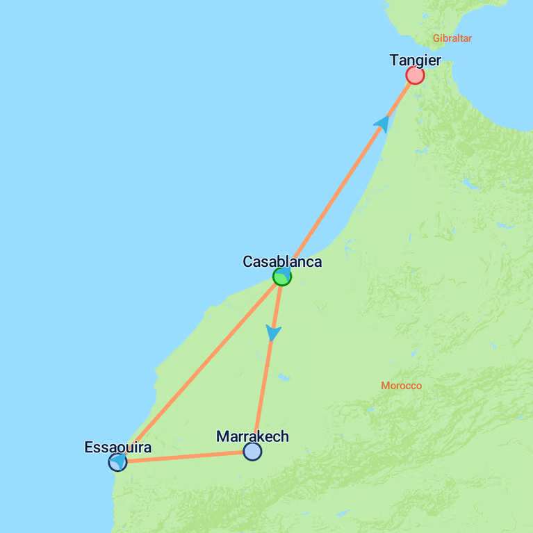Reiseroute